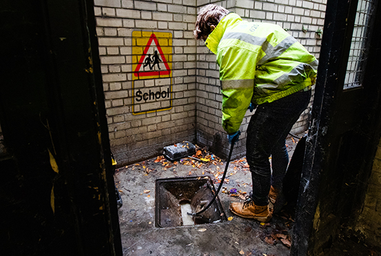 Drainage services for schools
