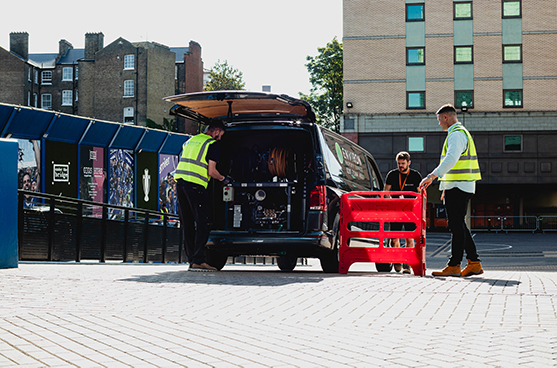 Drainage services for stadiums